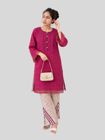Pink Chikankari 2 Pc – Daily Wear Pret Collection