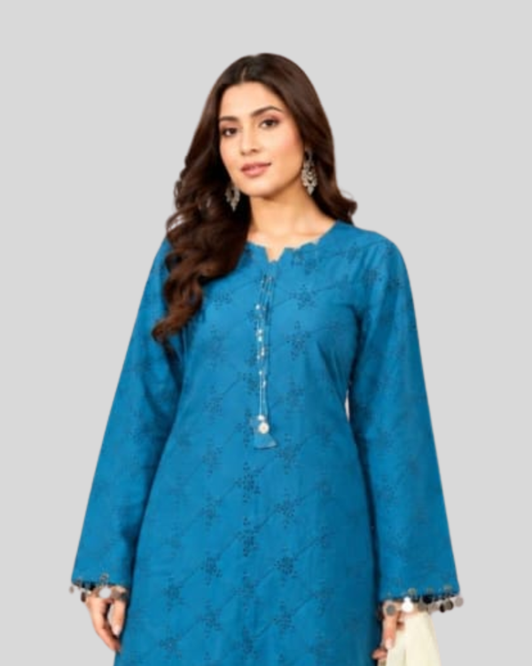 Zinc Chikankari 3 Pc – Stitched Pret Collection
