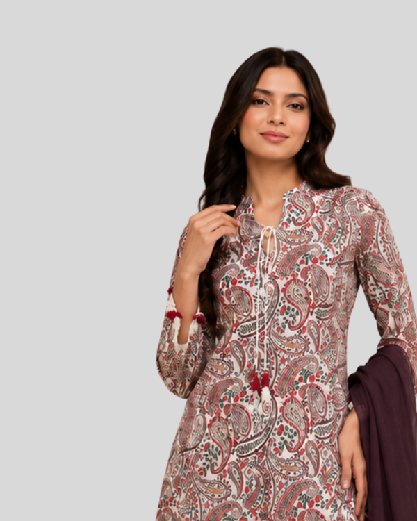 Paisley Lawn 3 Pc – Daily Wear Pret Collection