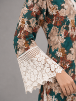 Brown Floral Chikankari 2 Pc – Daily Wear Pret Collection