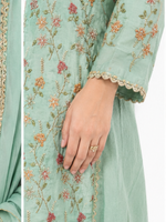 Green Grip Silk 3 Pc – Stitched Pret Collection