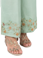 Green Grip Silk 3 Pc – Stitched Pret Collection