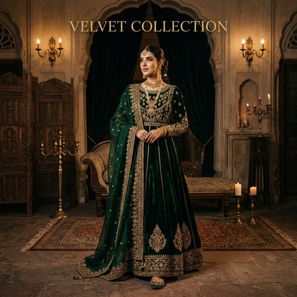 Velvet Silk Kaftan